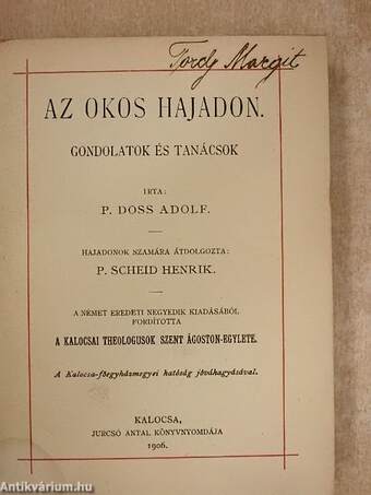 Az okos hajadon