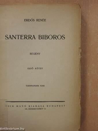 Santerra biboros I-II.