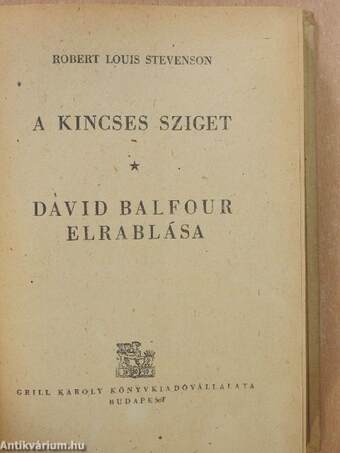 A kincses sziget/David Balfour elrablása