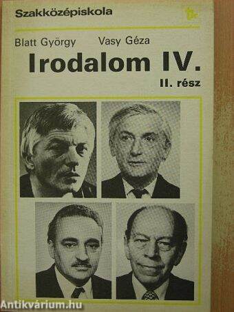 Irodalom IV./II.