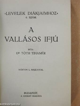 A vallásos ifjú