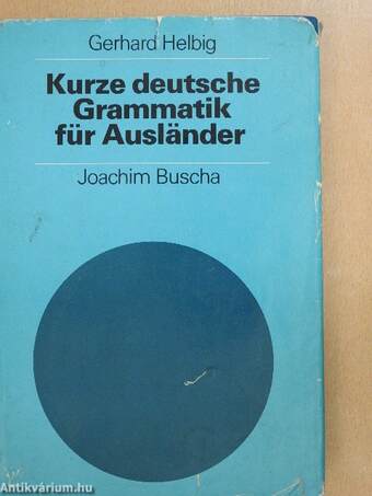 Kurze deutsche Grammatik für Ausländer