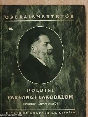 Poldini: Farsangi lakodalom