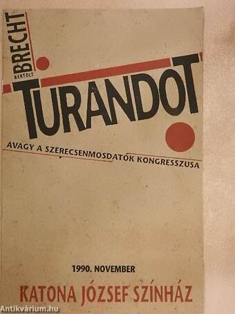 Bertolt Brecht: Turandot