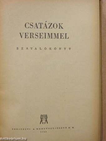 Csatázok verseimmel