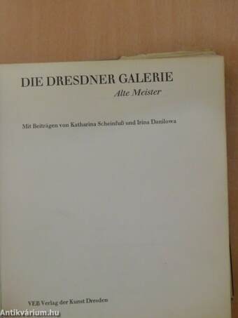 Die Dresdner Galerie Alte Meister