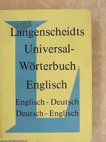 Langenscheidts Universal-Wörterbuch Englisch