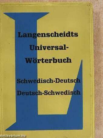 Langenscheidts Universal-Wörterbuch Schwedisch