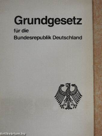 Grundgesetz für die Bundesrepublik Deutschland