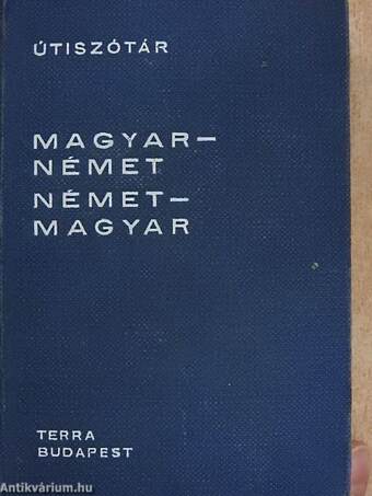 Magyar-német/német-magyar útiszótár