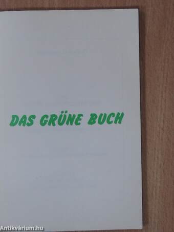 Das Grüne Buch