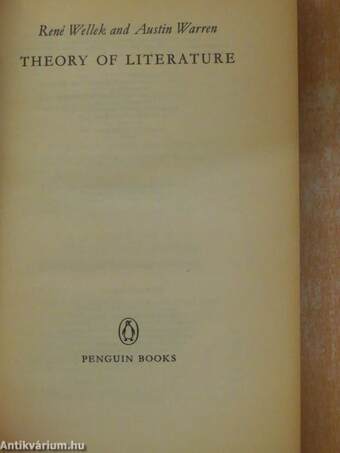 Theory of Literature