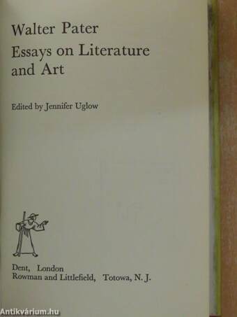 Essays on Literature and Art