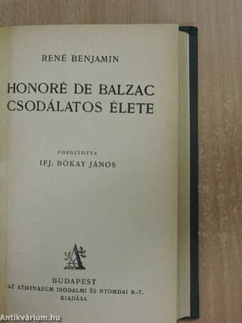 Honoré de Balzac csodálatos élete