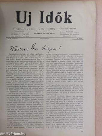 Uj Idők 1943. október 9.