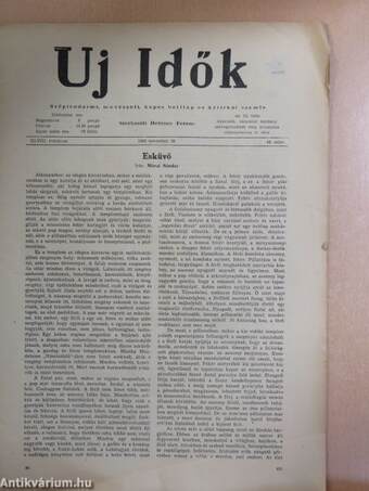 Uj Idők 1942. november 28.