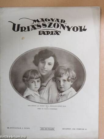 Magyar Uriasszonyok Lapja 1930. február 10.