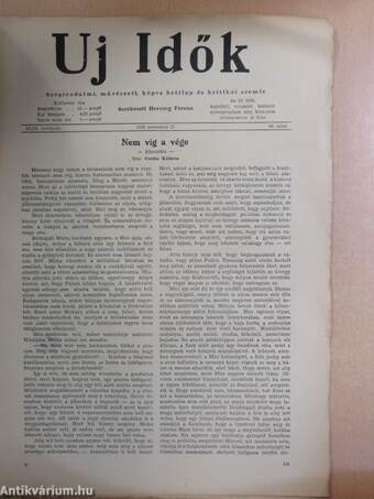 Uj Idők 1943. november 27.