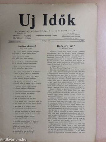 Uj idők 1944. január 8.