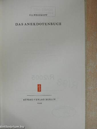 Das Anekdotenbuch