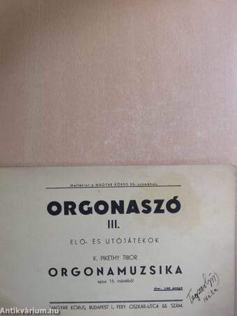 Orgonaszó 3.