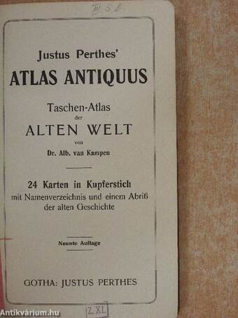 Justus Perthes' Atlas Antiquus