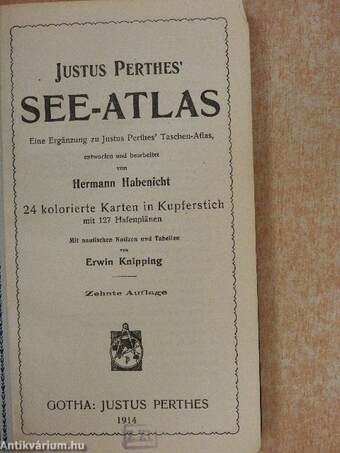 Justus Perthes' See-Atlas