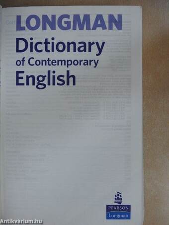 Longman Dictionary of Contemporary English