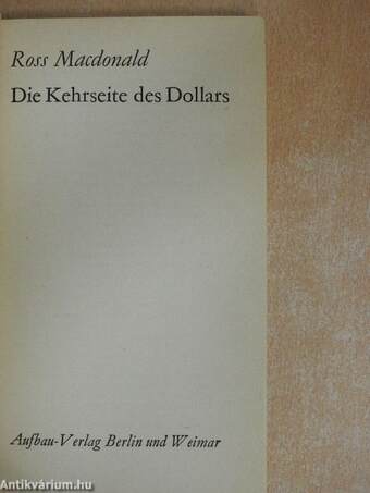 Die Kehrseite des Dollars