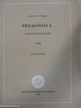 Pedagógia I.