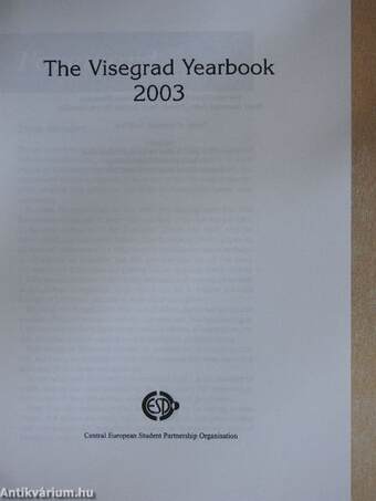 The Visegrad Yearbook 2003