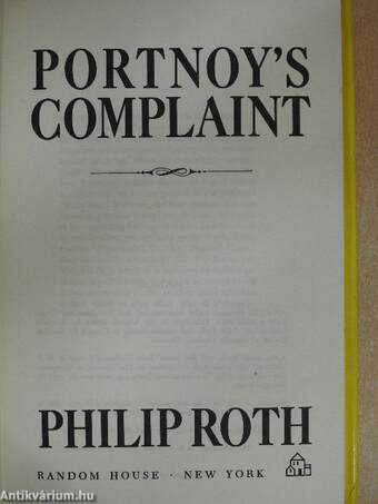 Portnoy's Complaint