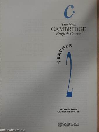 The New Cambridge English Course - Teacher Book 2.