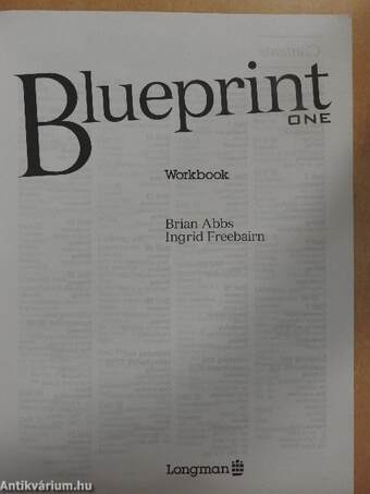 Blueprint One - Workbook