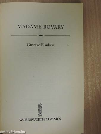 Madame Bovary