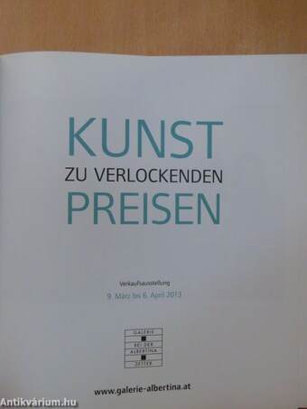 Kunst zu verlockenden Preisen