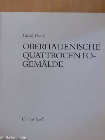 Oberitalienische quattrocento-gemälde