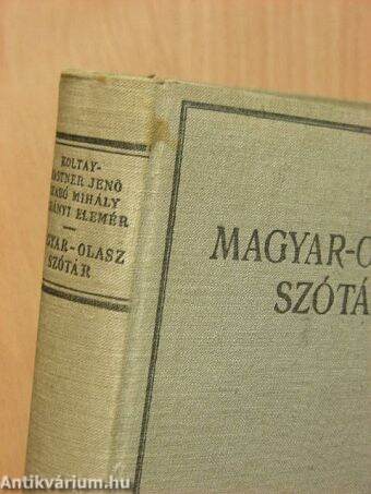 Magyar-olasz szótár