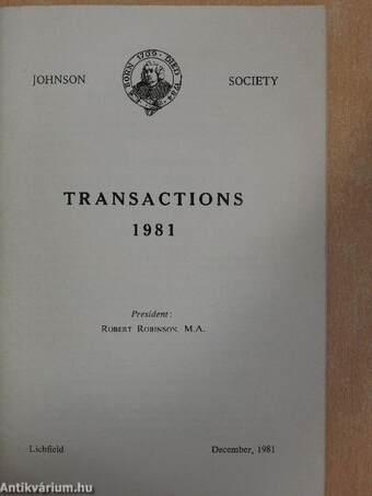 Transactions 1981