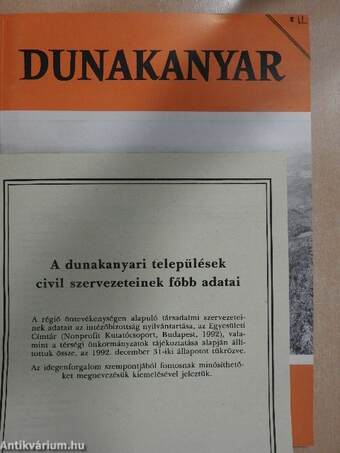 Dunakanyar 1993/1.