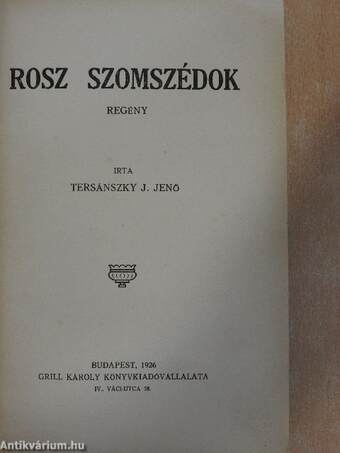 Rosz szomszédok