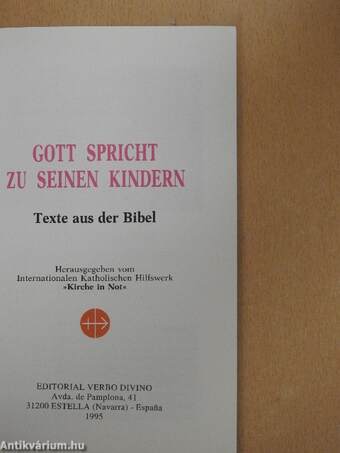 Gott spricht zu seinen Kindern