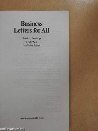 Business letters for all