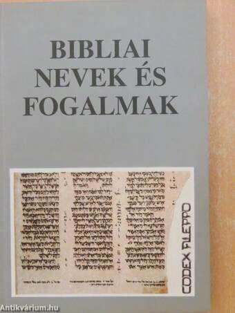 Bibliai nevek és fogalmak