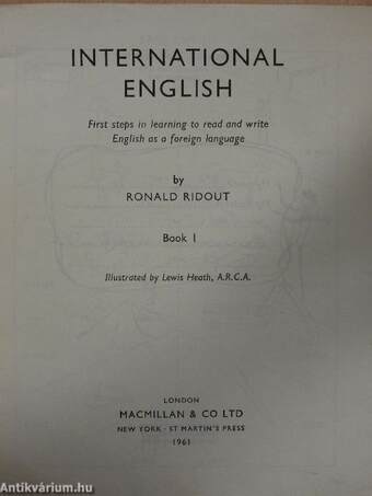 International English Book 1.