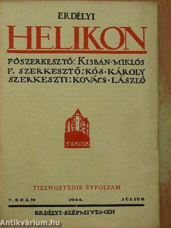 Erdélyi Helikon 1944. július