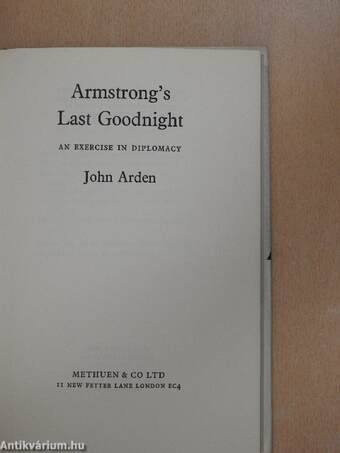 Armstrong's Last Goodnight