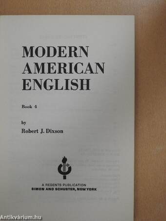 Modern American English 4