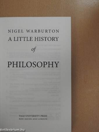 A little history of philosophy