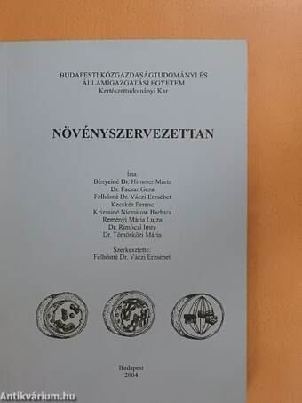 Növényszervezettan